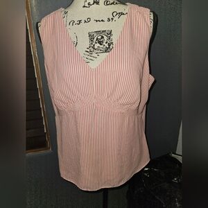 Covington Womans Striped Blouse Size 18